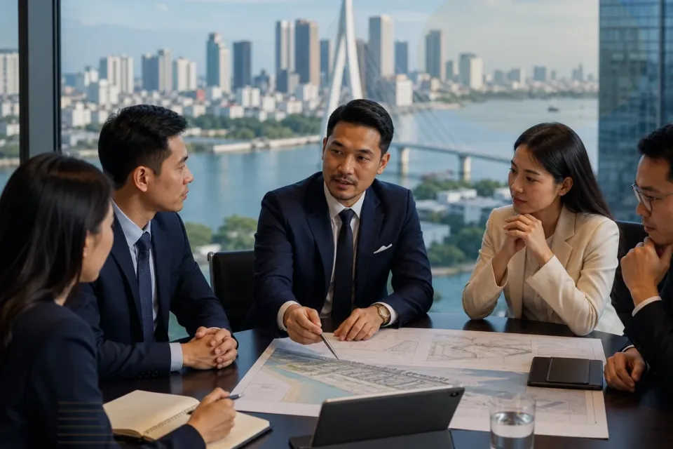 Illustrate the article Foreign investment legal services Vietnam Guide