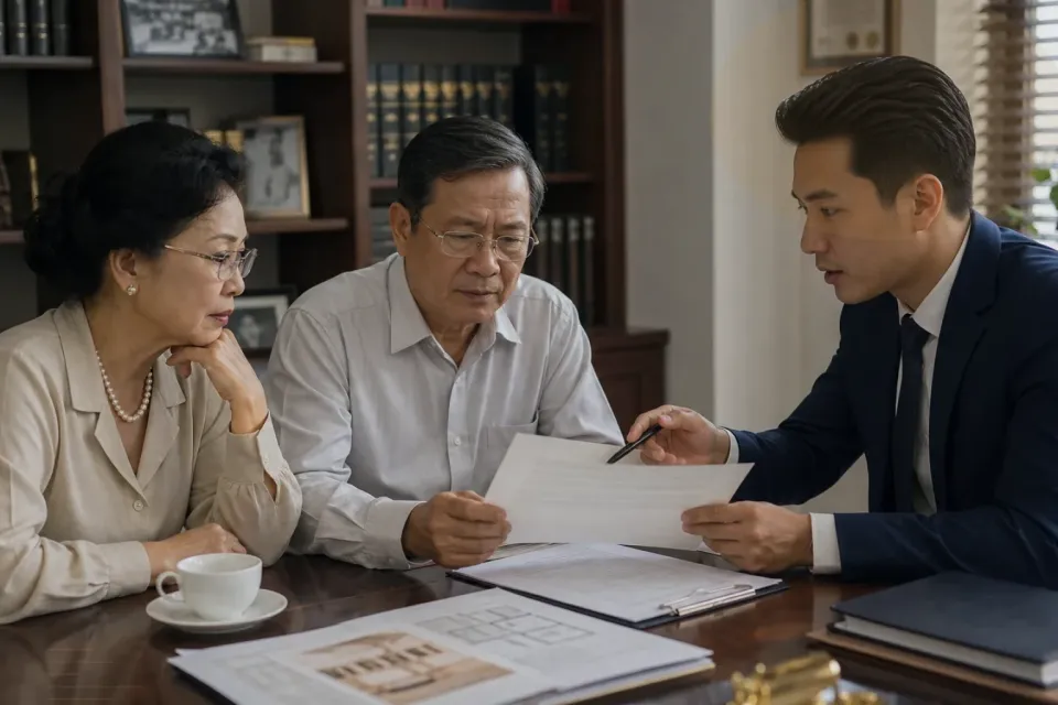 Illustrate the article Inheritance Dispute Lawyer Vietnam: Protecting Estate Rights