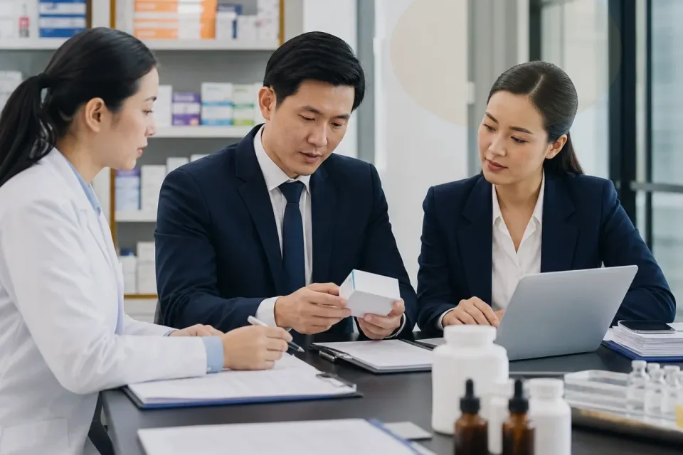 Illustrate the article Pharmaceutical lawyer Vietnam: How to Prepare and Choose Counsel
