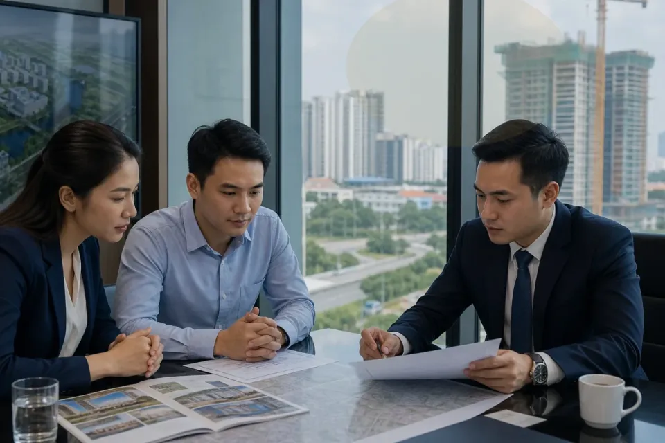 Illustrate the article Real Estate Lawyer Vietnam: Due Diligence and Deal Guide